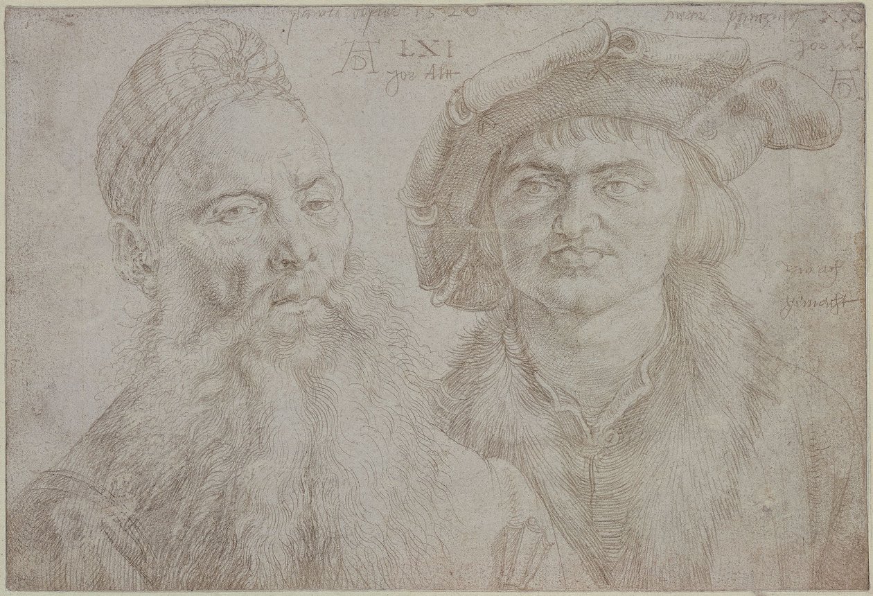 Paul Topler og Martin Pfinzing av Albrecht Dürer