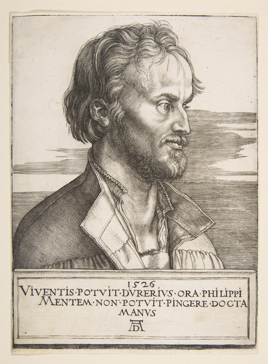 Filip Melanchthon av Albrecht Dürer