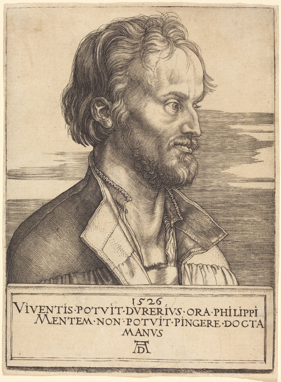Filip Melanchthon av Albrecht Dürer