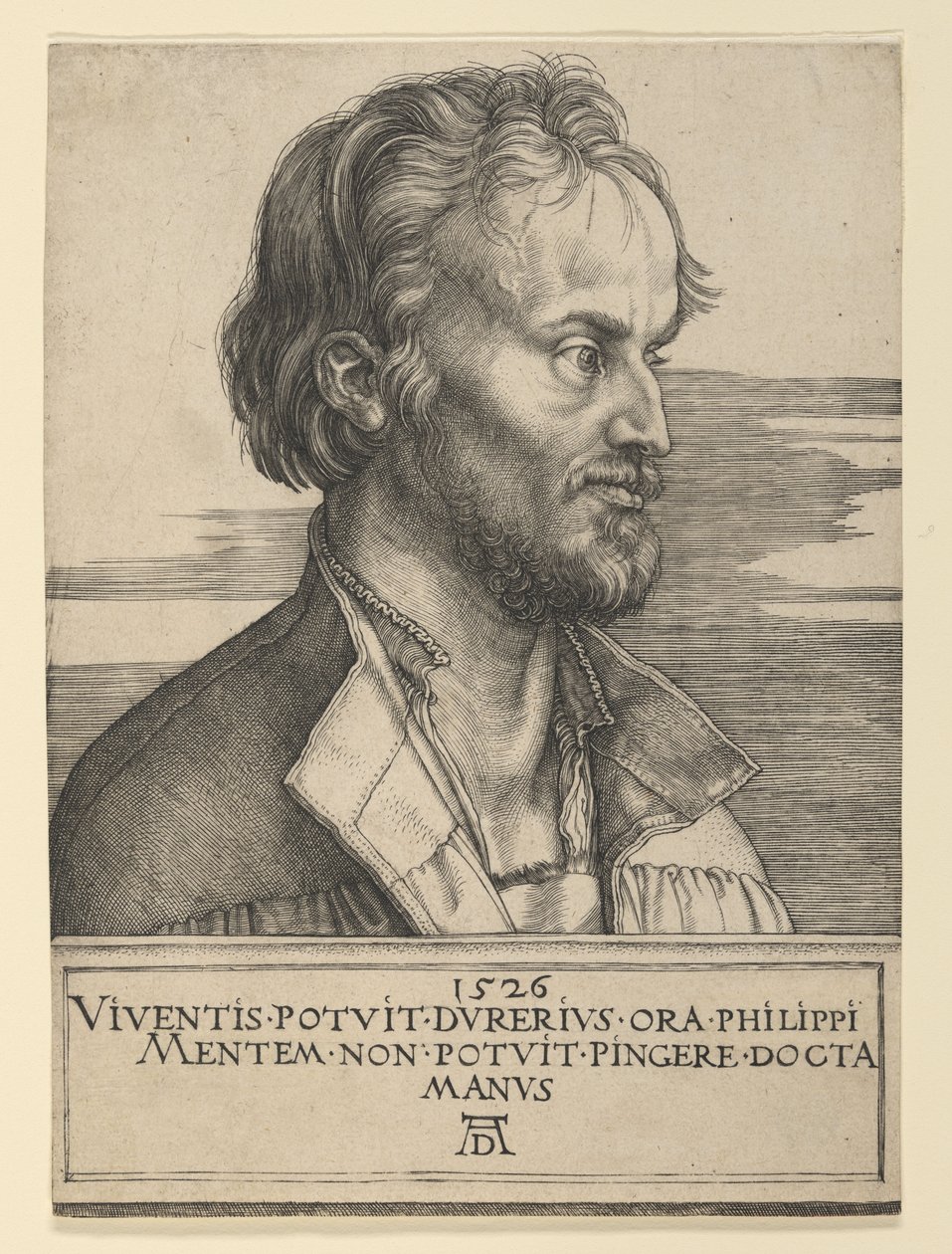 Philipp Melanchthon av Albrecht Dürer