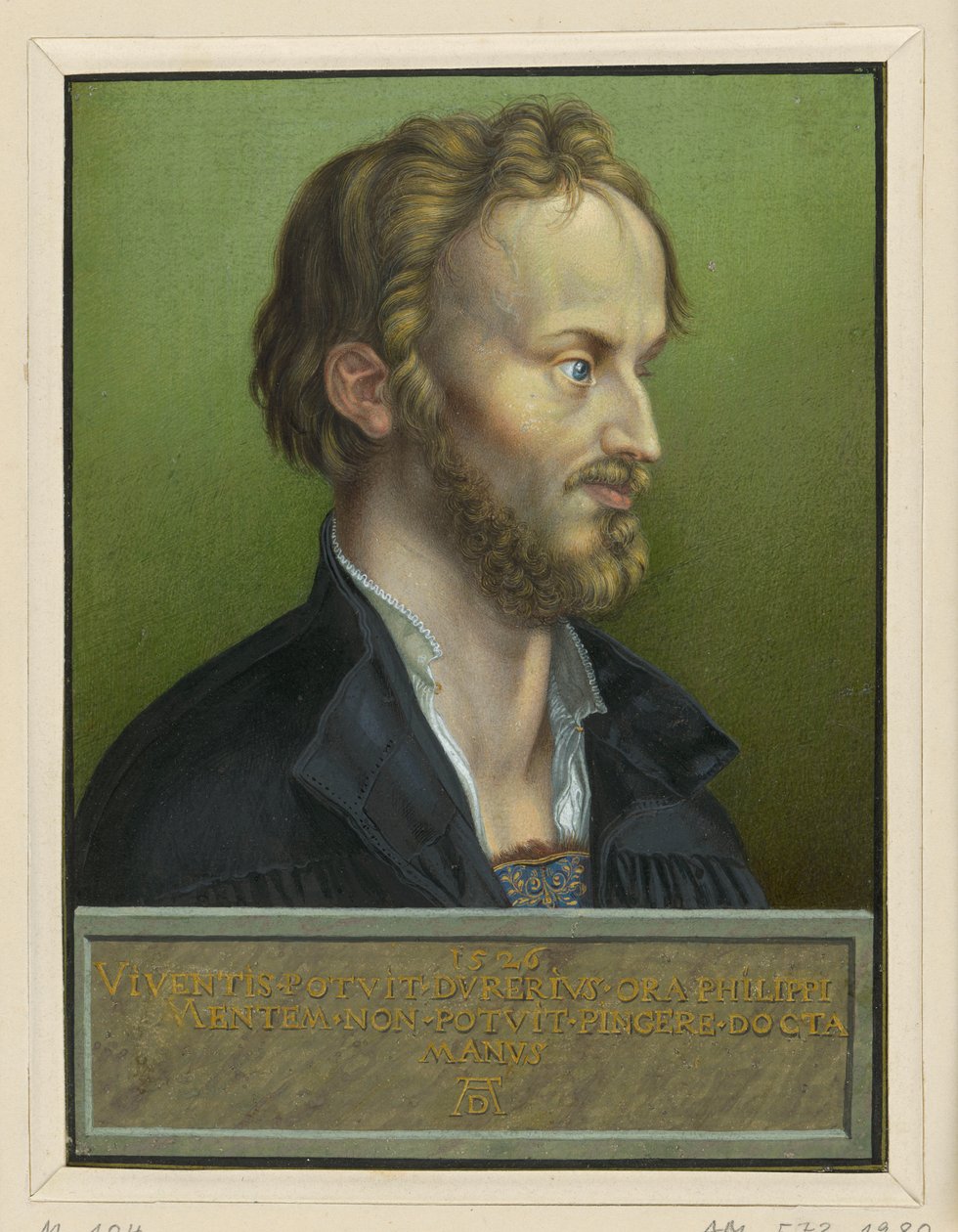 Portrett av Philipp Melanchthon av Albrecht Dürer