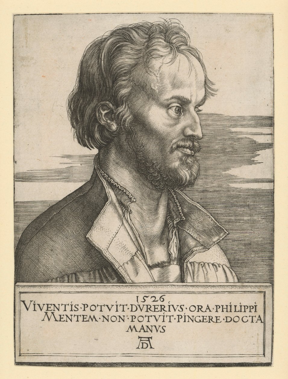 Portrett av Philipp Melanchthon av Albrecht Dürer