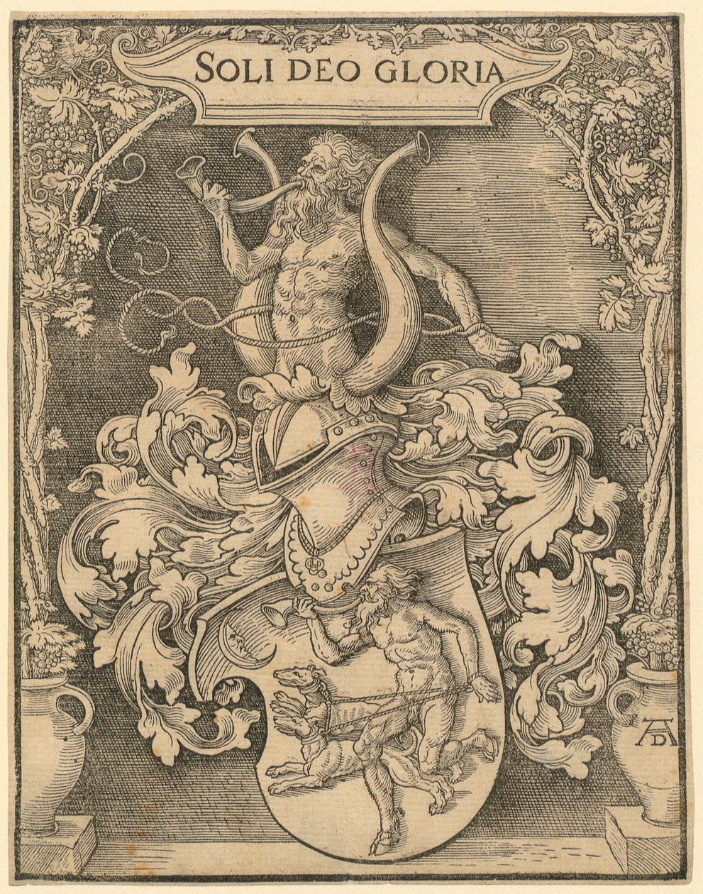 Portrett av Albrecht Dürer av Albrecht Dürer