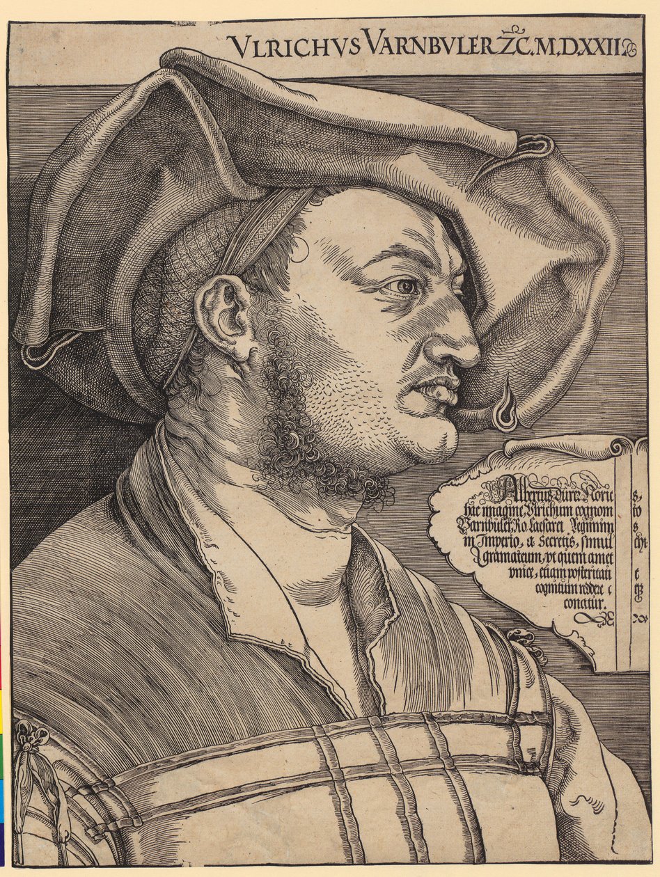 Portrett av Ulrich Varnbüler av Albrecht Dürer