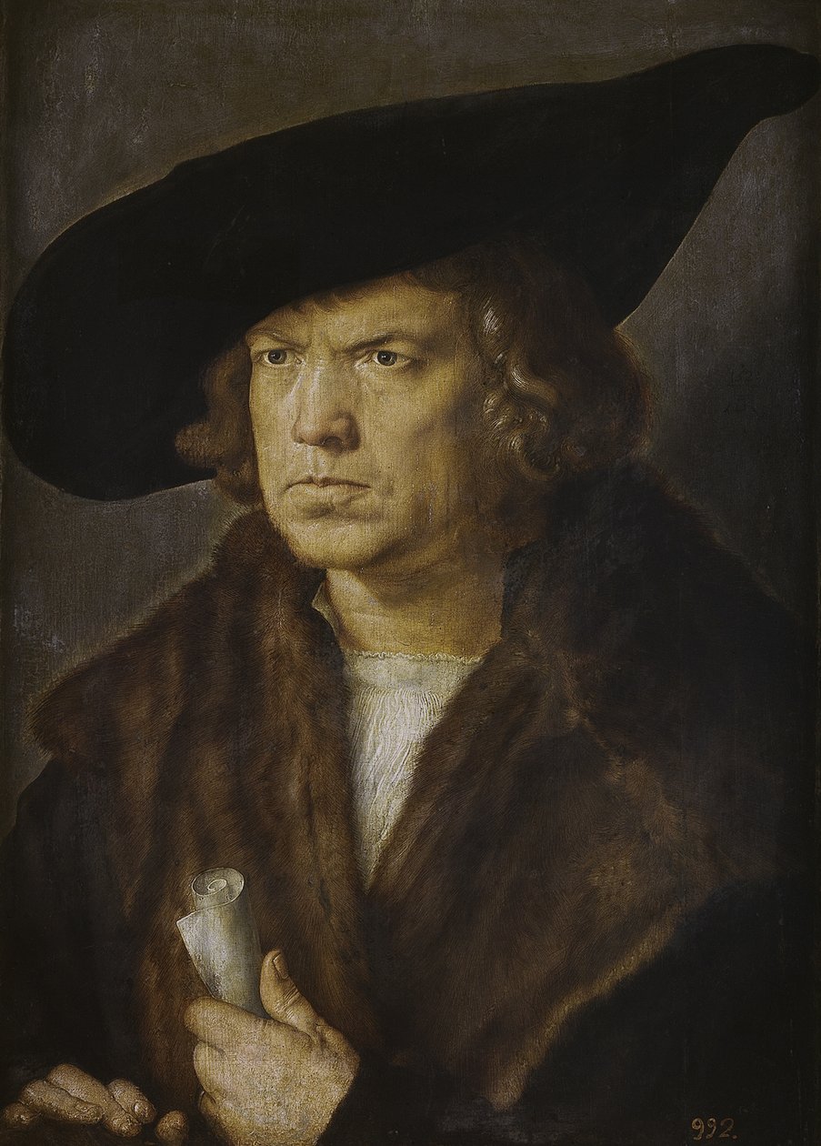 Portrett av en ukjent mann av Albrecht Dürer