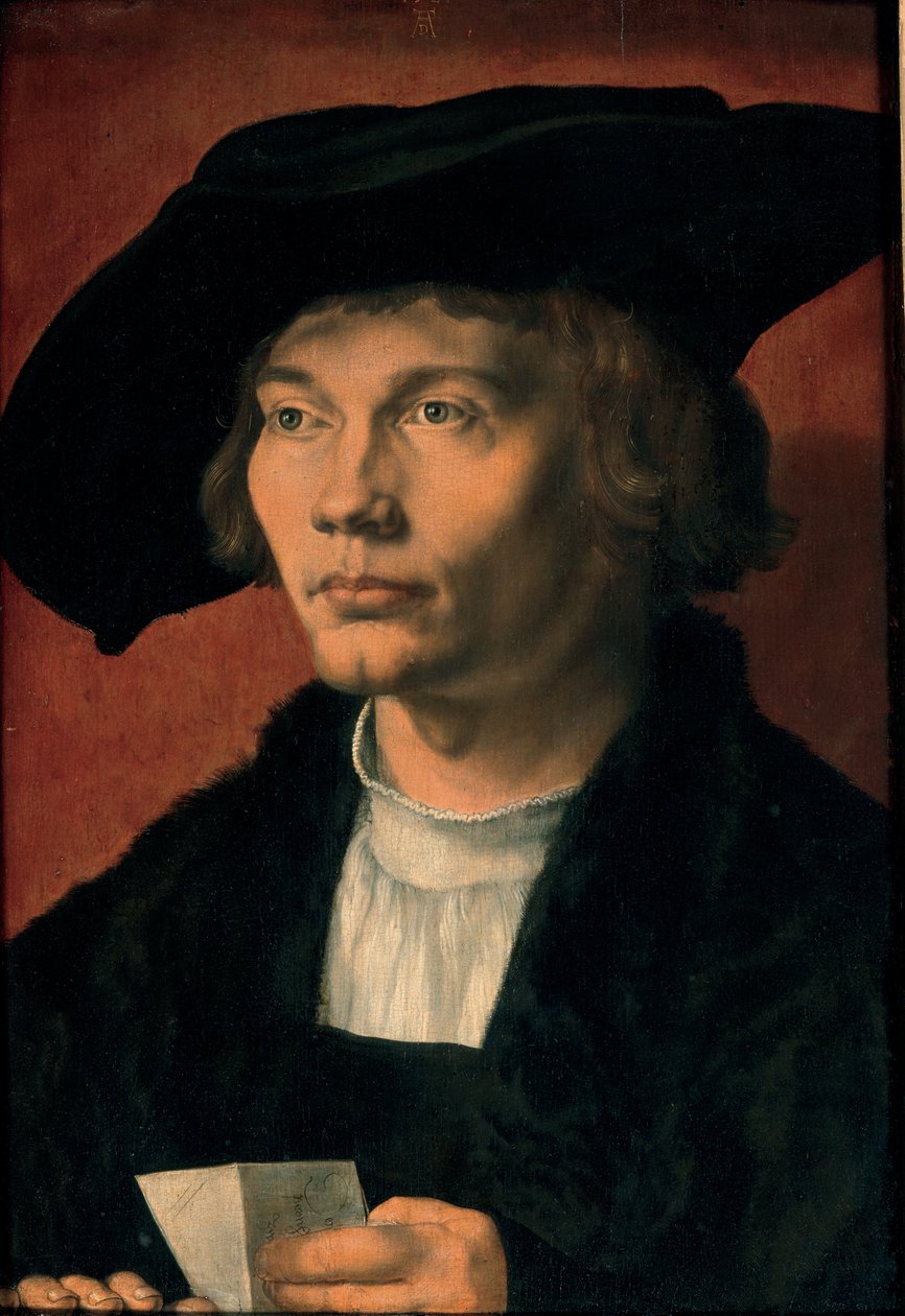 Portrett av Bernhard von Reesen, 1521 av Albrecht Dürer
