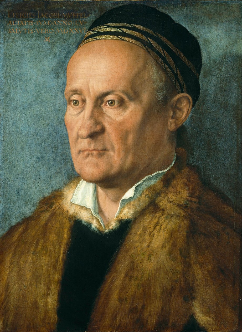 Portrett av Jakob Muffel av Albrecht Dürer