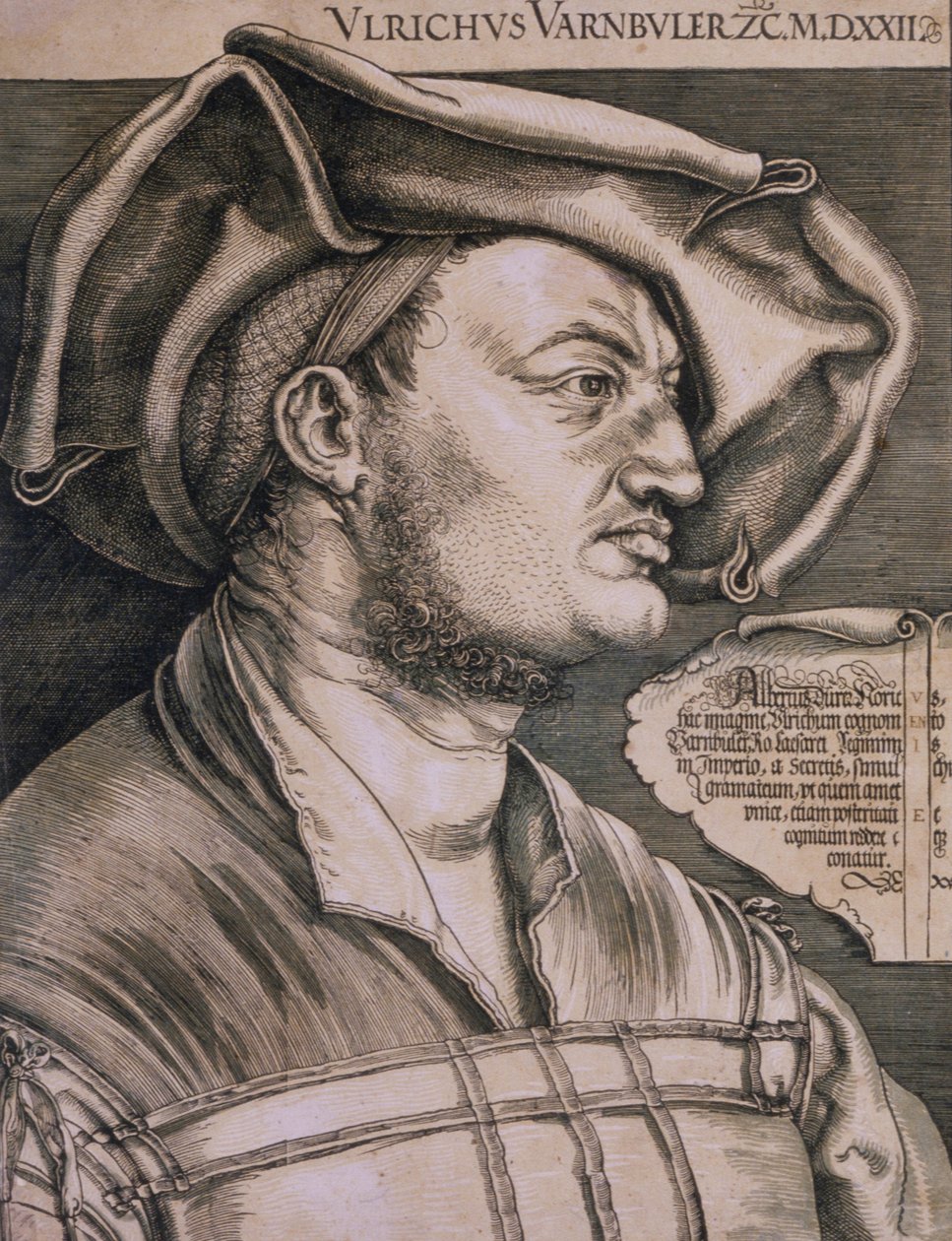 Portrett av Ulrich Varnbüler av Albrecht Dürer