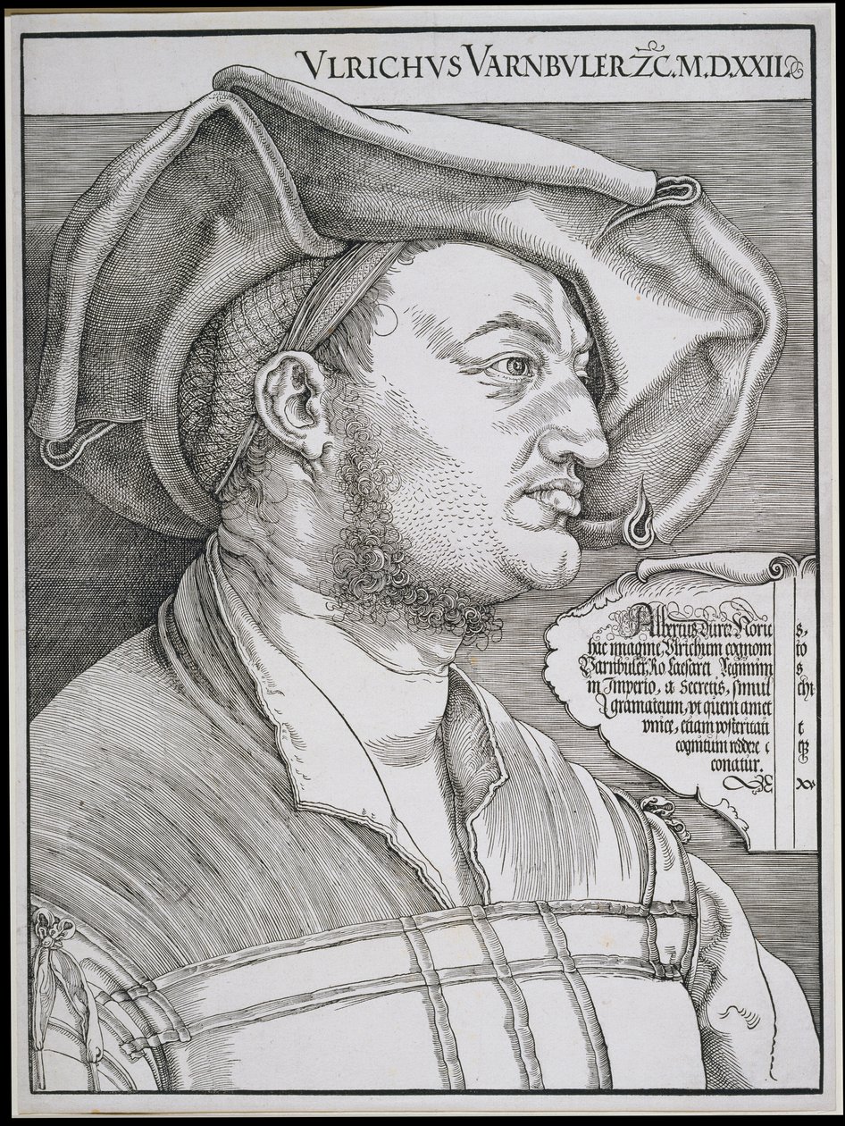 Portrett av Ulrich Varnbüler av Albrecht Dürer
