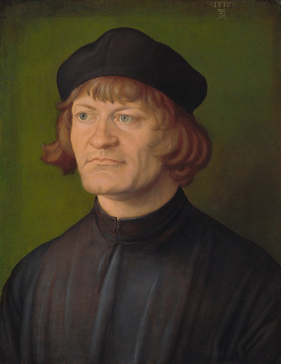 Portrett av en prest (Johann Dorsch?) av Albrecht Dürer