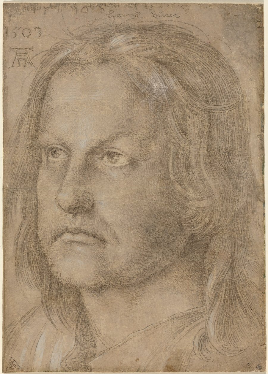 Portrett av en mann av Albrecht Dürer