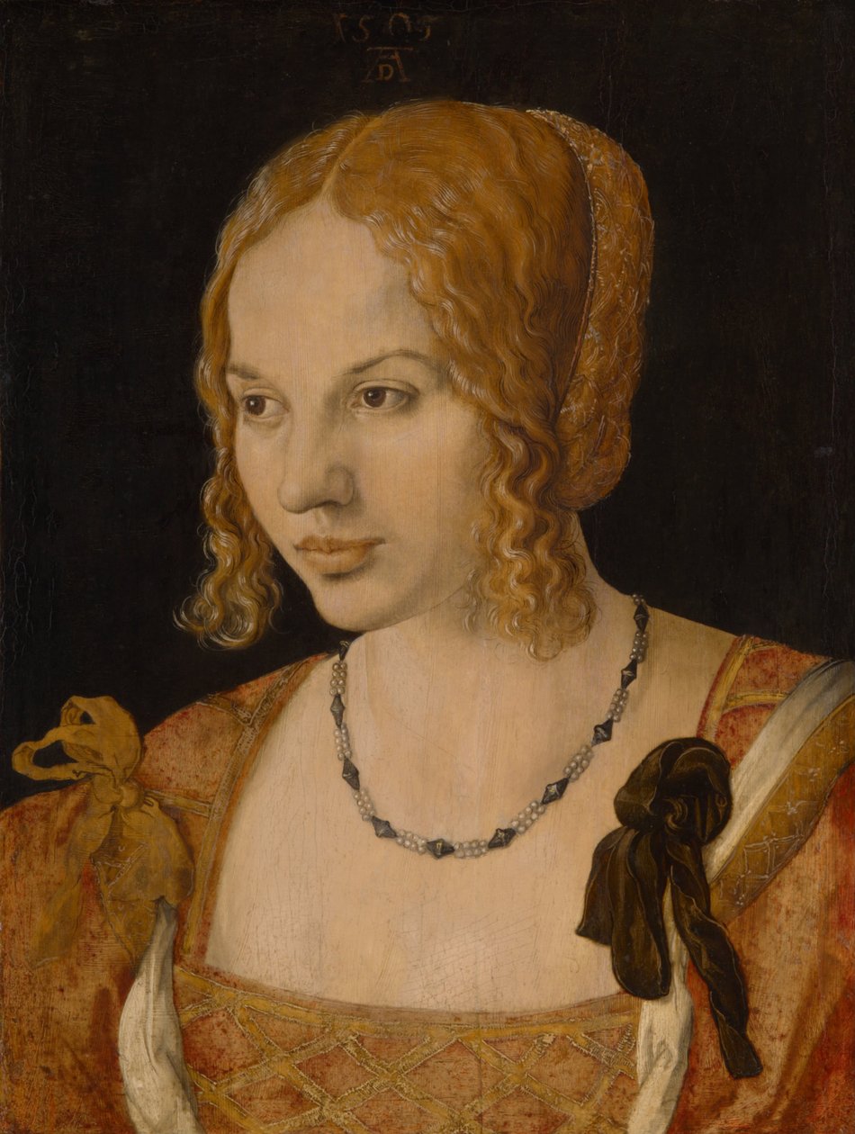 Portrett av en ung venetiansk kvinne, 1505 av Albrecht Dürer