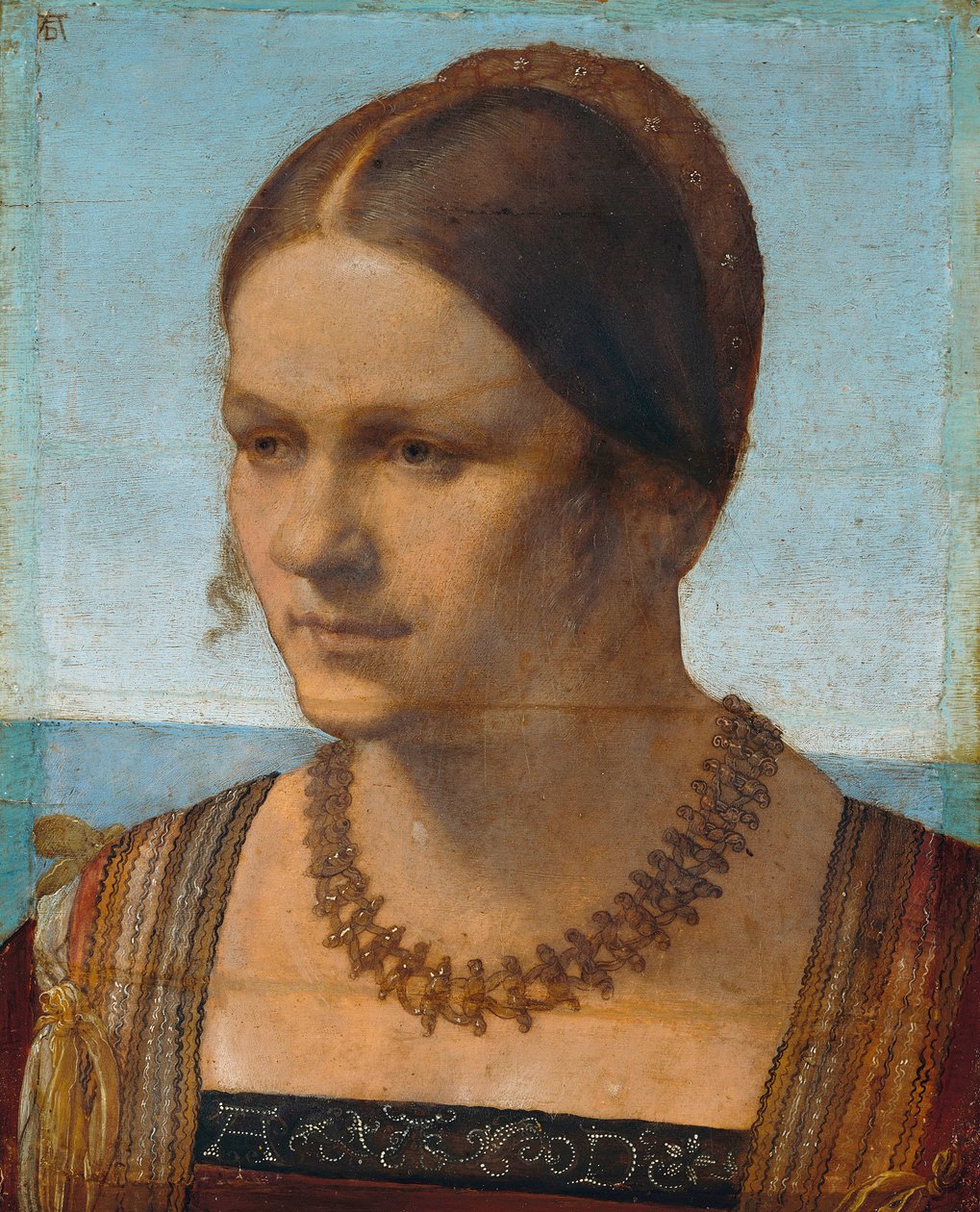 Portrett av en ung kvinne fra Venezia av Albrecht Dürer