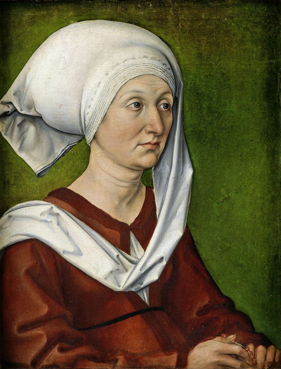 Portrett av kunstnerens mor, Barbara Dürer, født Holper av Albrecht Dürer