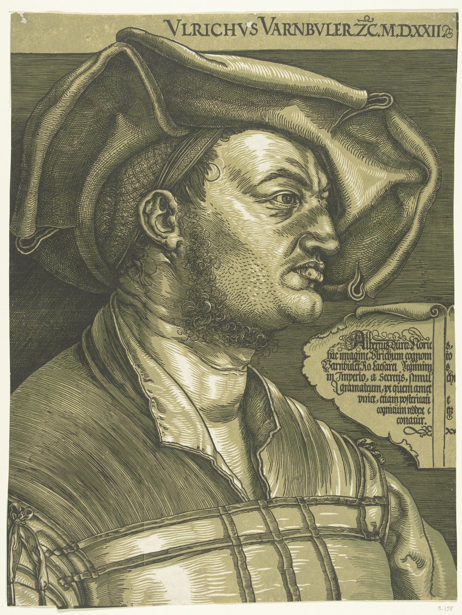Portør van Ulrich Varnbuler av Albrecht Dürer