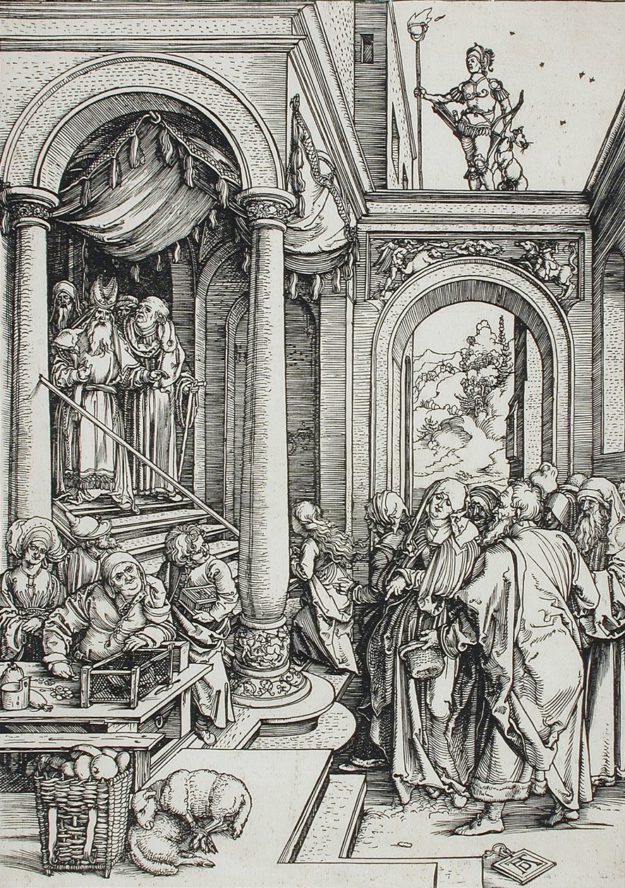 Marias fremstilling i tempelet av Albrecht Dürer