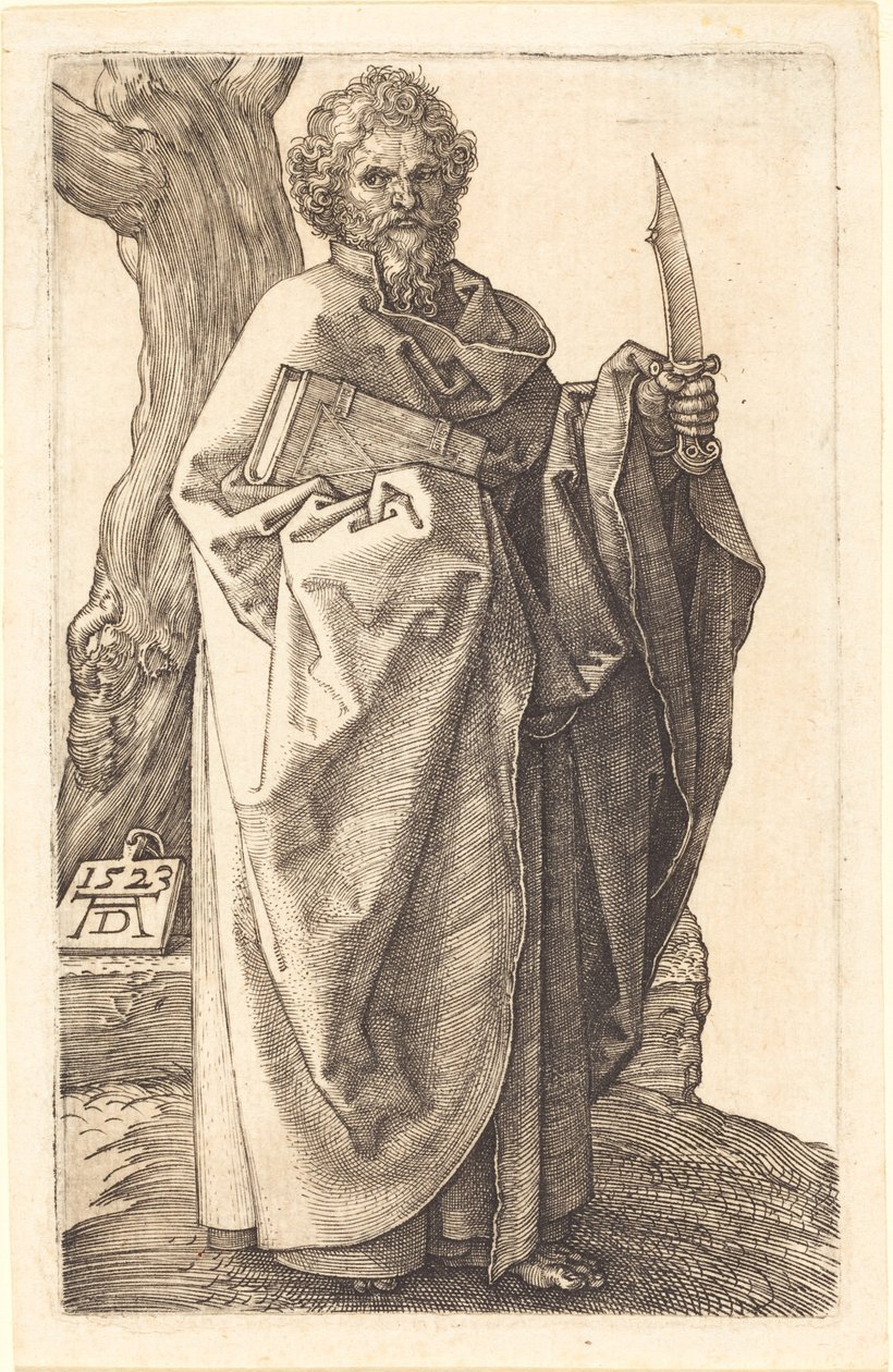 Saint Bartolomeus av Albrecht Dürer