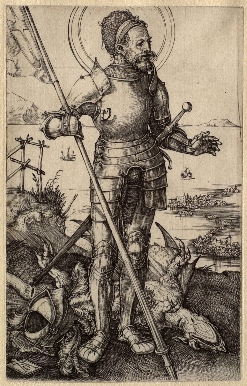 Sankt Georg til fots av Albrecht Dürer