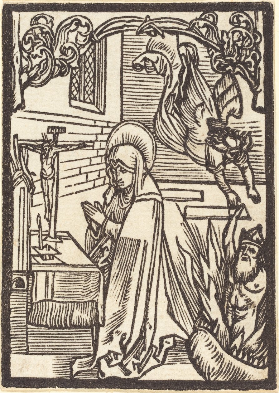 Den hellige Odilia av Albrecht Dürer