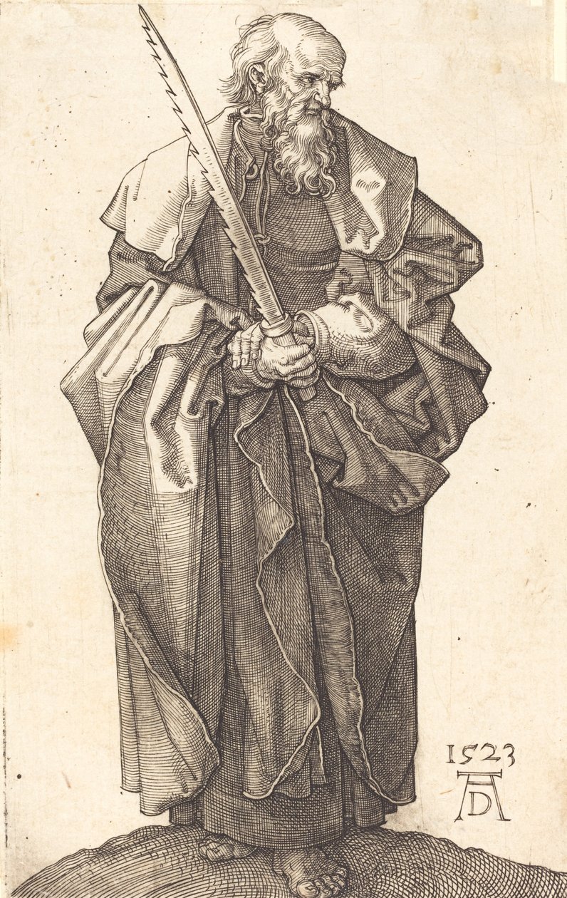 Saint Simon, 1523. av Albrecht Dürer