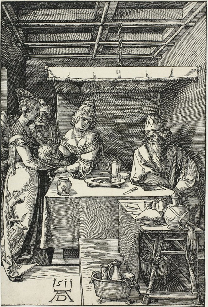 Salome presenterer døperen Johannes