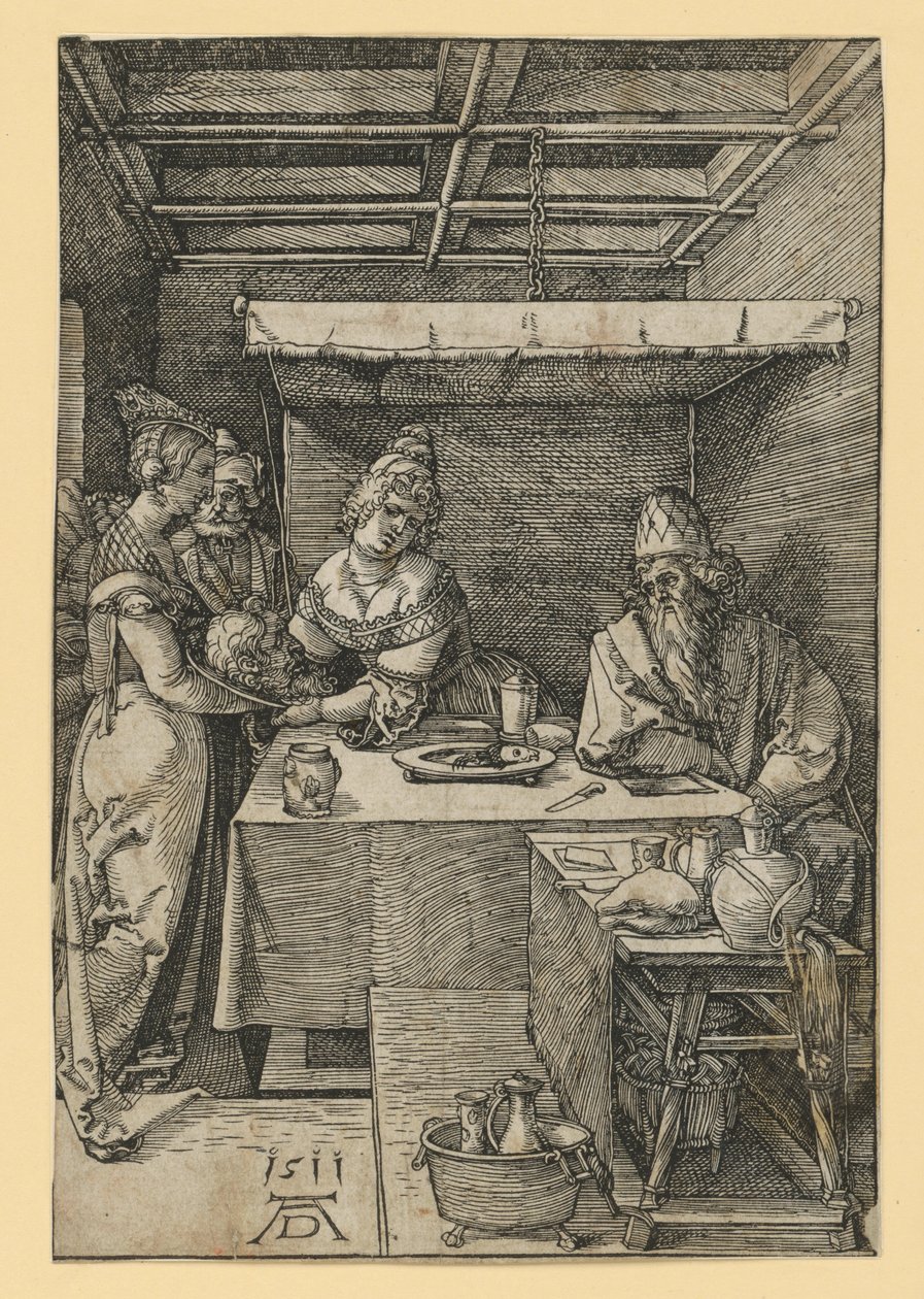 Salome mottar Johannes Døperens hode av Albrecht Dürer