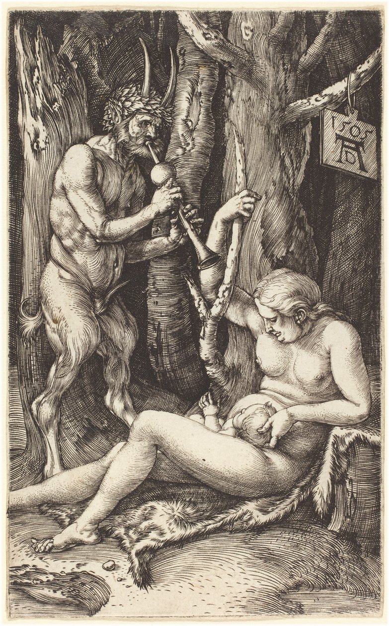 Satyr-familien av Albrecht Dürer