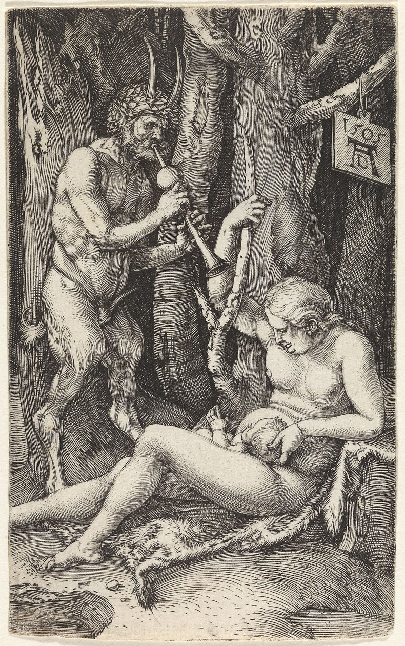 Satyrfamilie av Albrecht Dürer