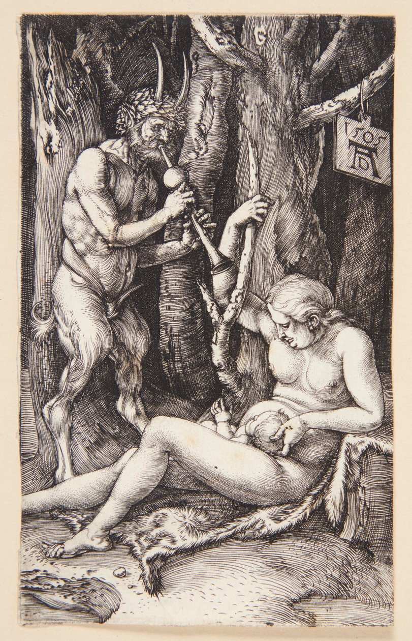 Satyrfamilie av Albrecht Dürer