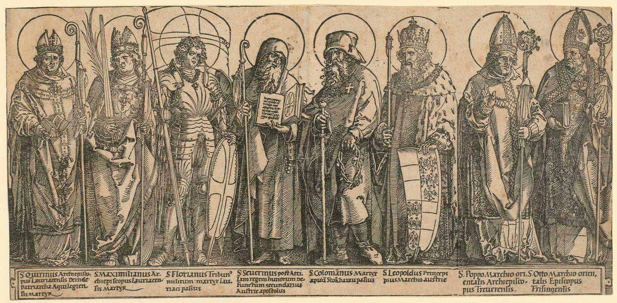 Østerrikes skytshelgener av Albrecht Dürer