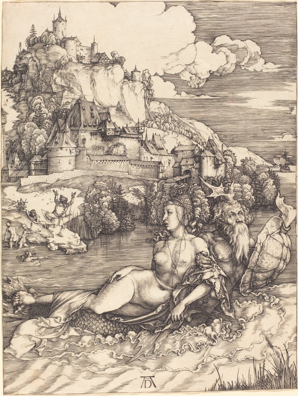 Sjømonster ("The Sea Wonder") av Albrecht Dürer