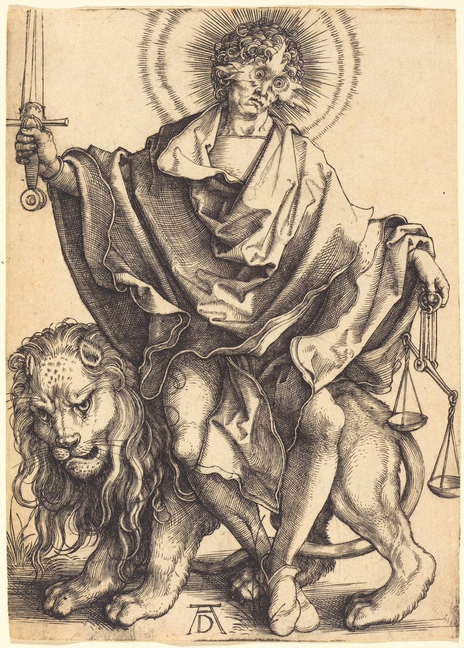 Sol Iustitiae («Rettferdighetens sol») av Albrecht Dürer