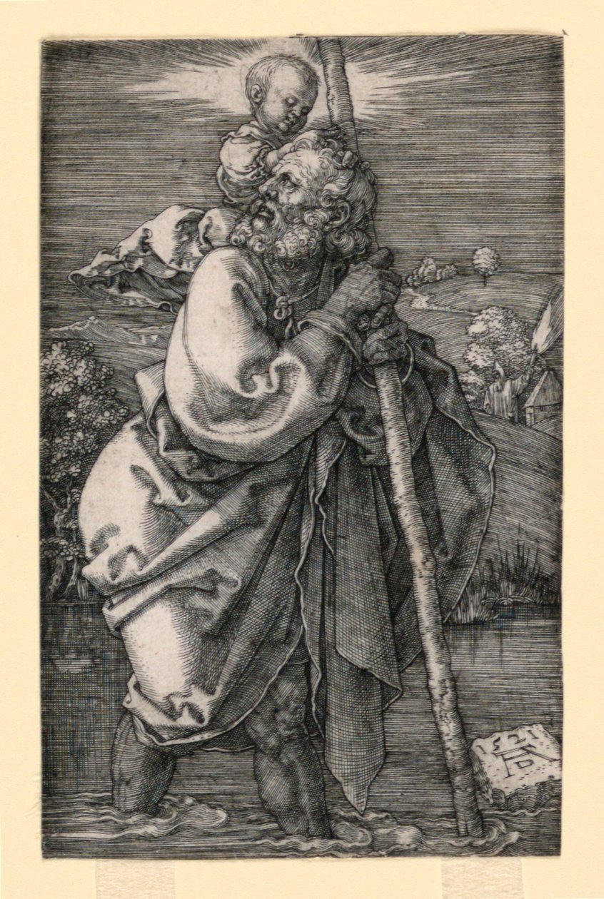 St. Christopher av Albrecht Dürer