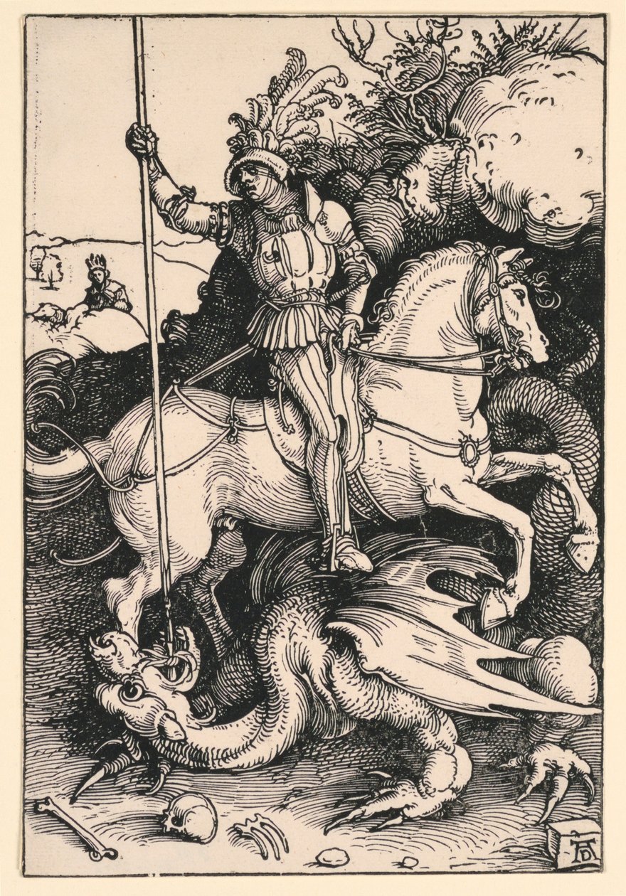 St. George dreper Dr av Albrecht Dürer