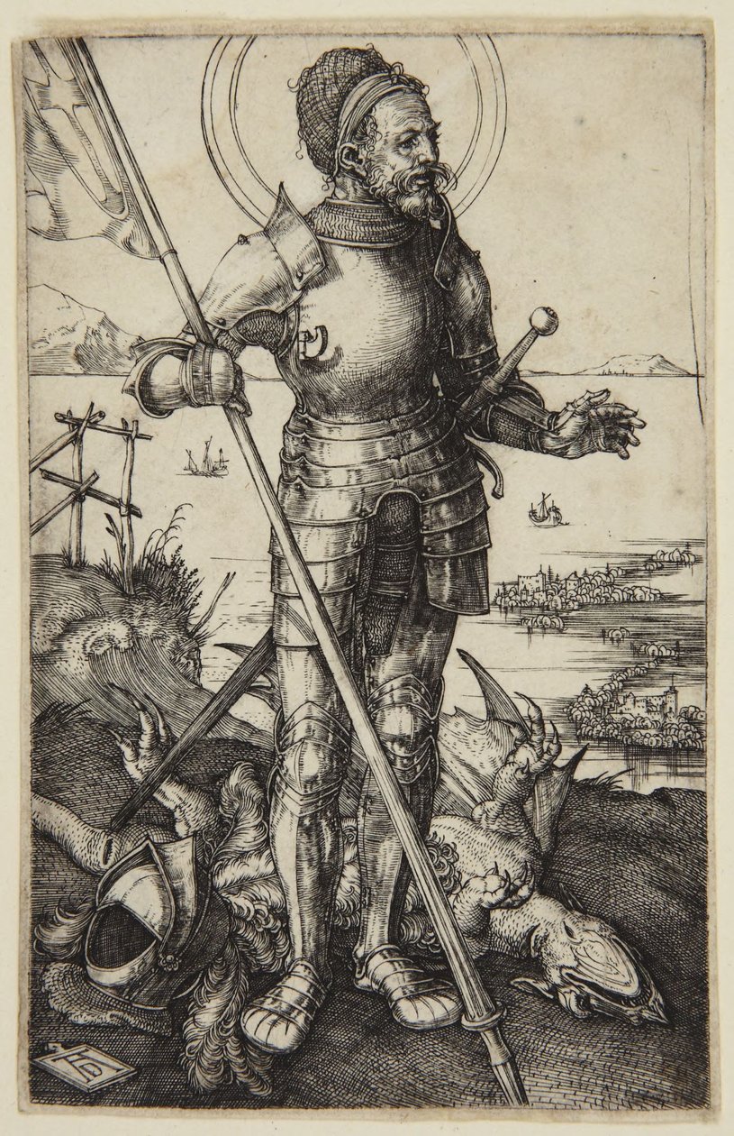 Sankt Georg til fots av Albrecht Dürer