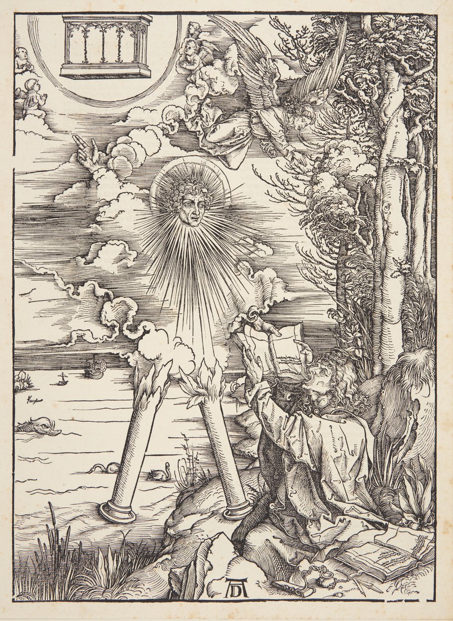 St. John Devouring the Book av Albrecht Dürer