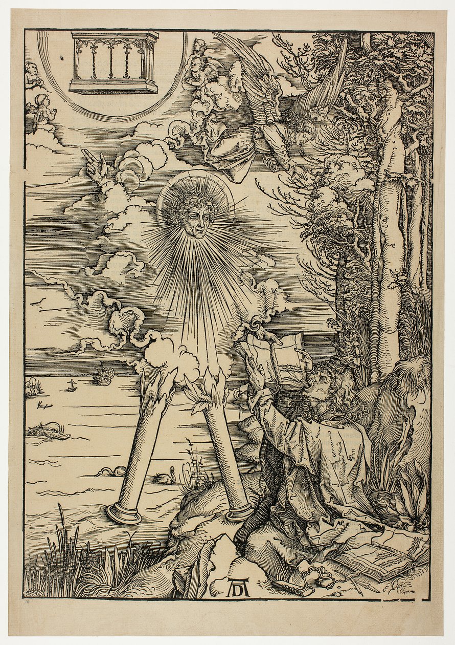 St. John Devouring the Book, fra The Apocalypse av Albrecht Dürer
