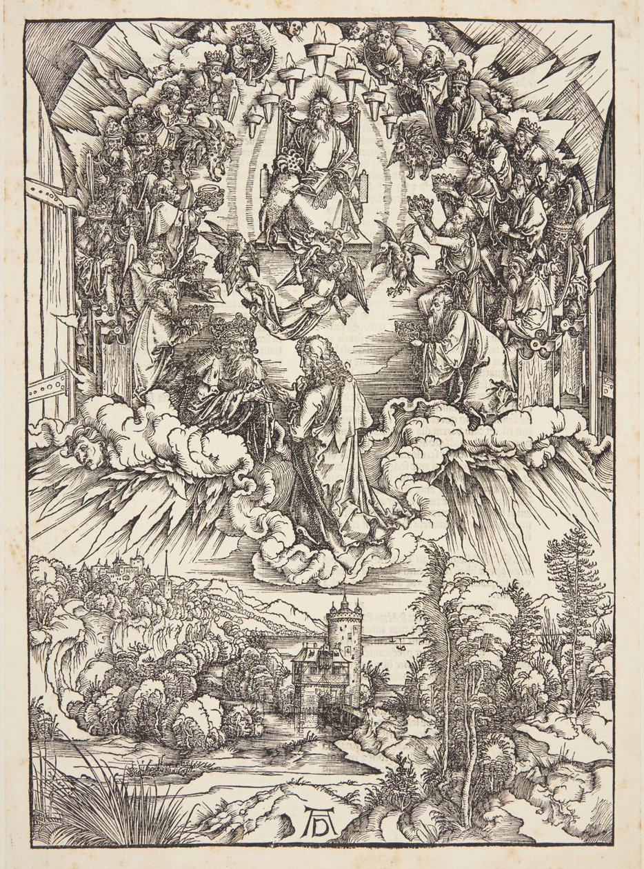 St. Johannes foran Gud og de eldste av Albrecht Dürer