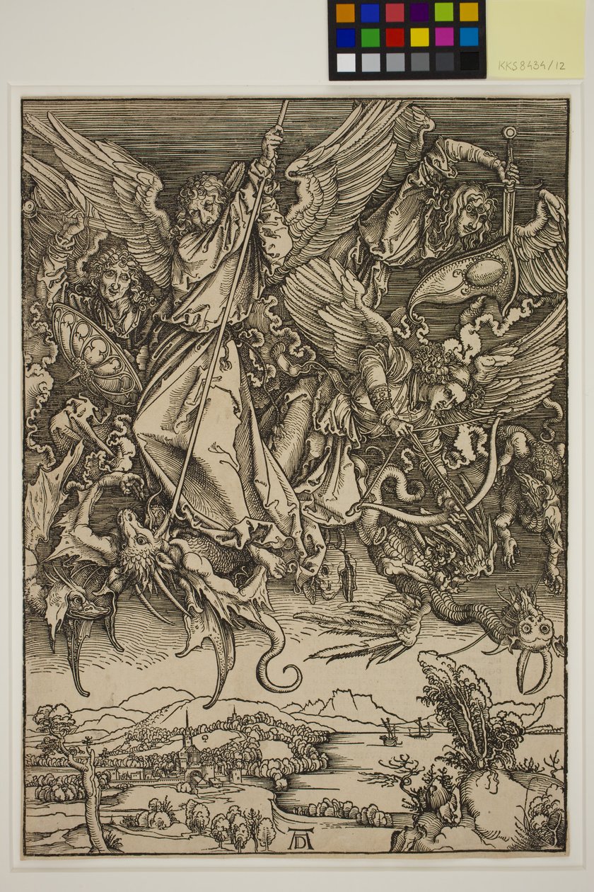St. Michael som kjemper mot dragen av Albrecht Dürer