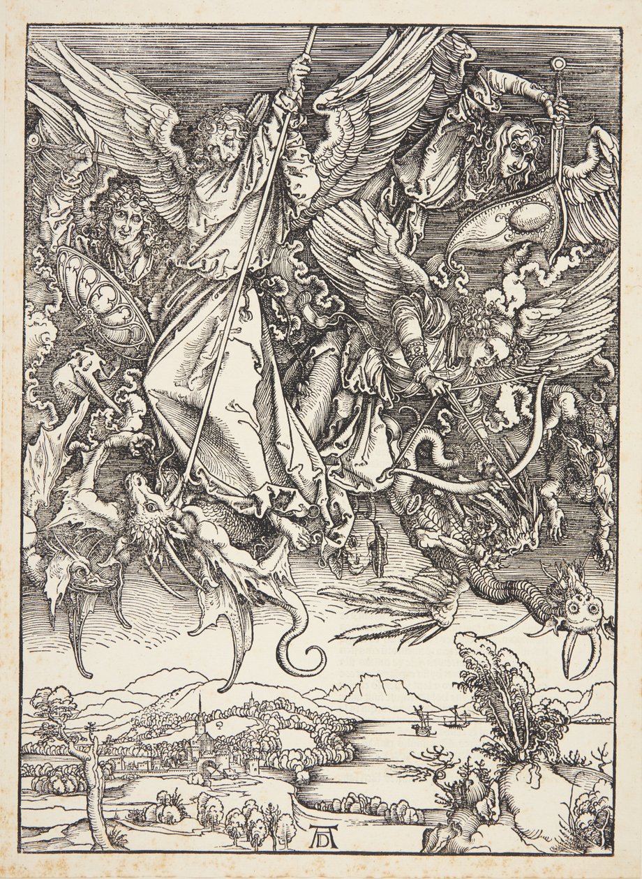 St. Michael som kjemper mot dragen av Albrecht Dürer