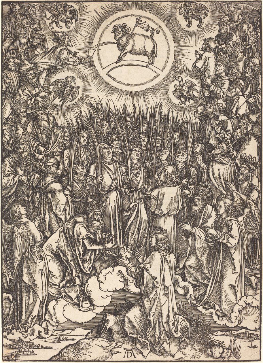 Tilbedelsen av Lammet av Albrecht Dürer