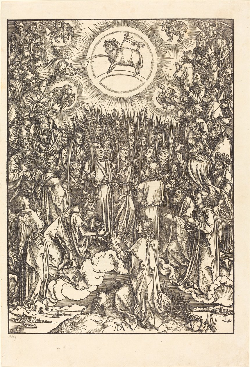 Tilbedelsen av Lammet av Albrecht Dürer