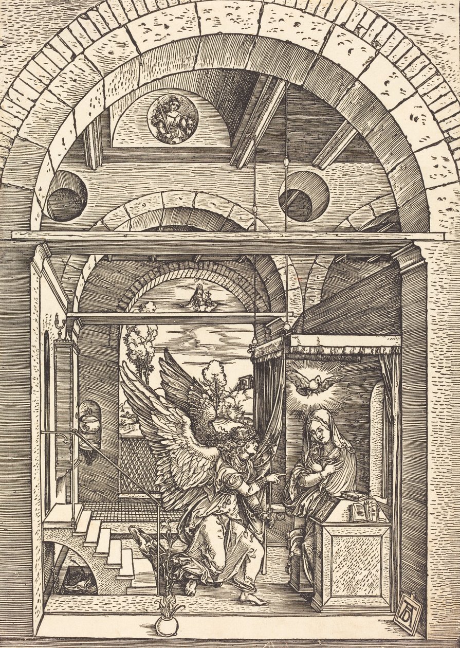 Bebudelsen, ca. 15021504. av Albrecht Dürer