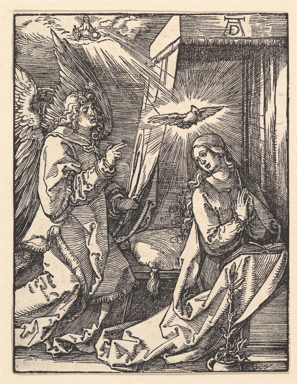 Bebudelsen, fra «Den lille pasjonen» av Albrecht Dürer