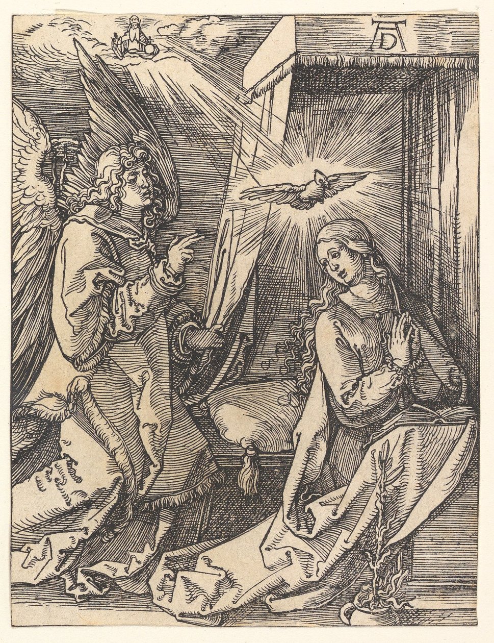 Bebudelsen, fra «Den lille pasjonen» av Albrecht Dürer