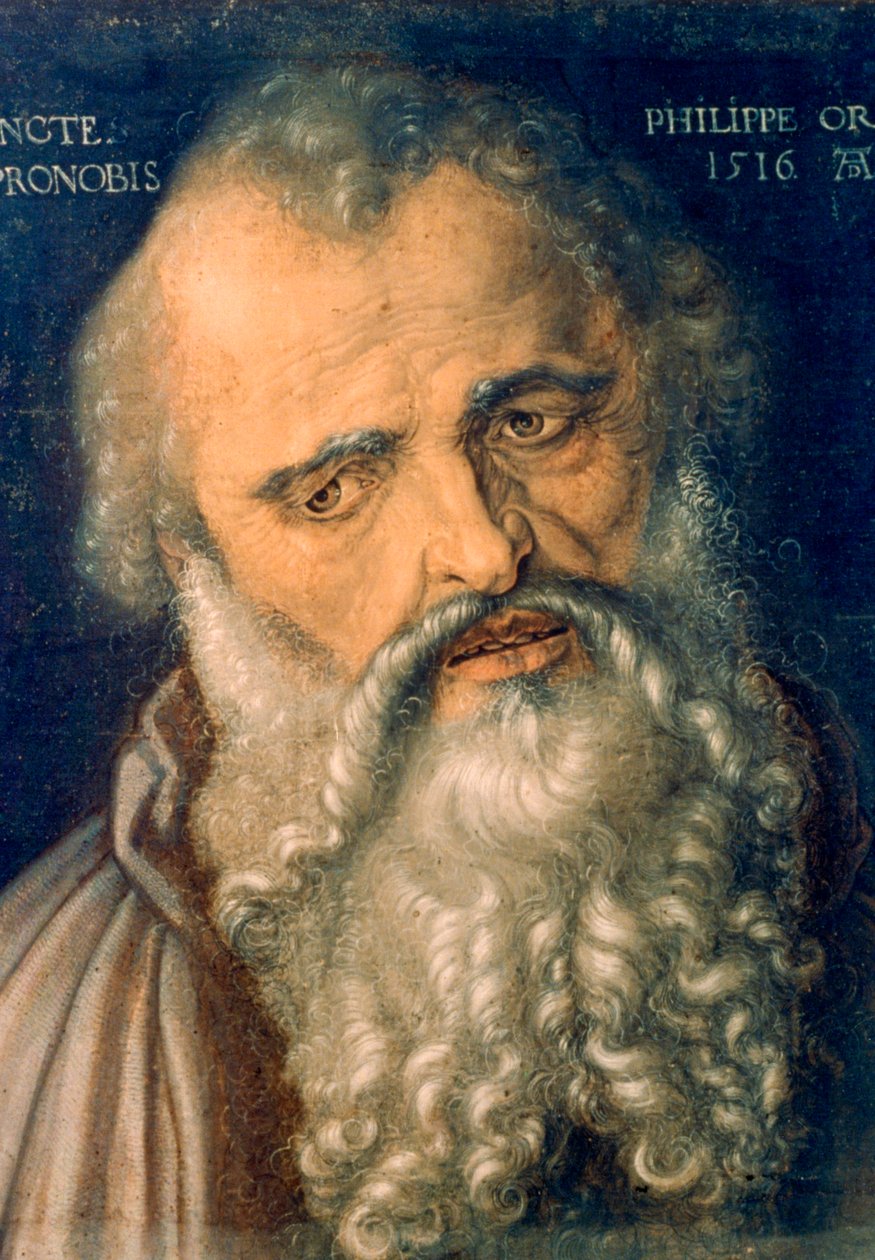 Apostelen Filip, 1516 av Albrecht Dürer