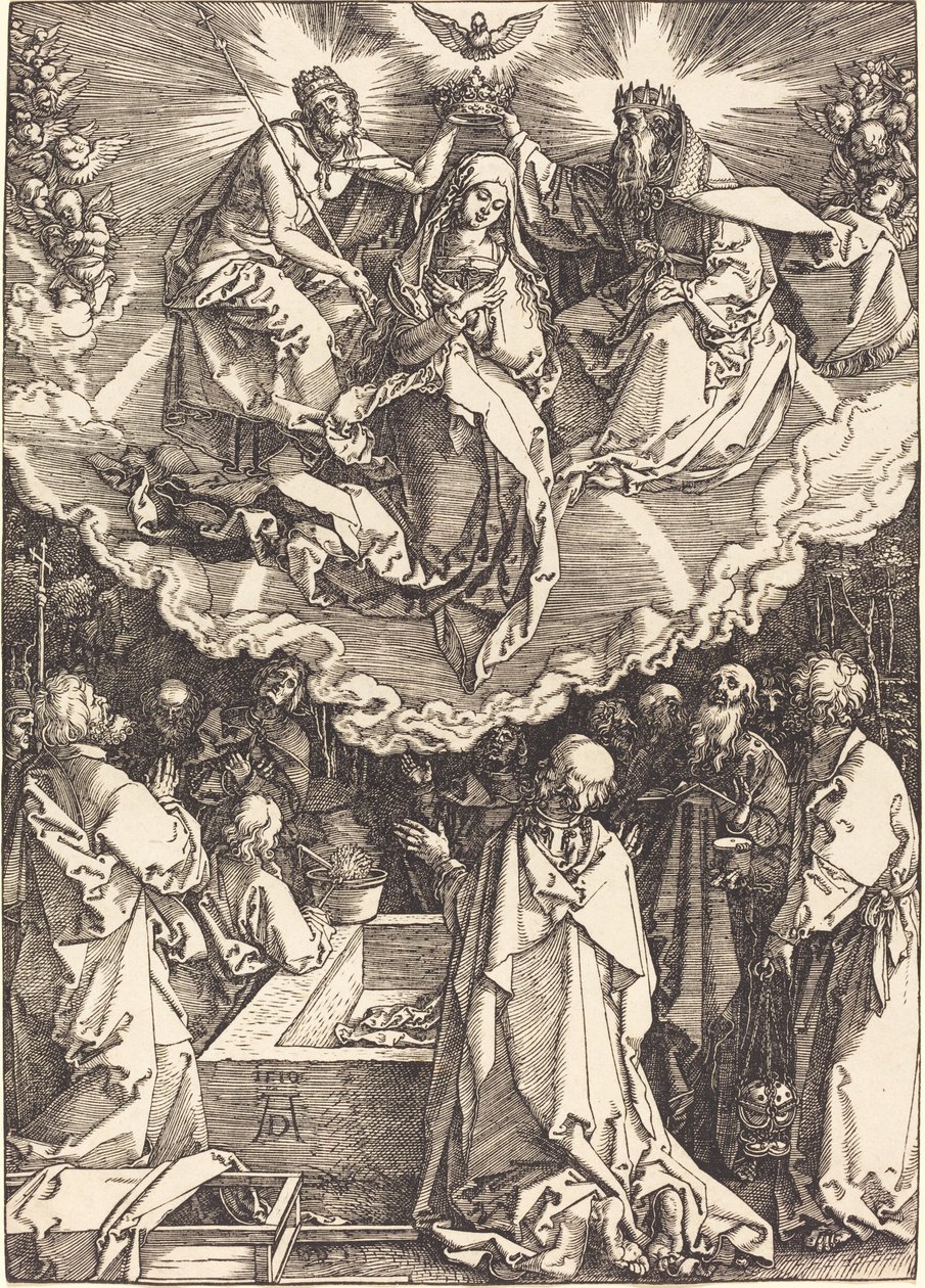 Jomfruens antagelse og kroning av Albrecht Dürer