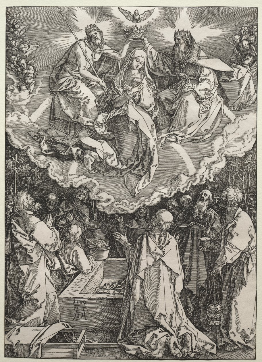 Jomfruens antagelse og kroning av Albrecht Dürer