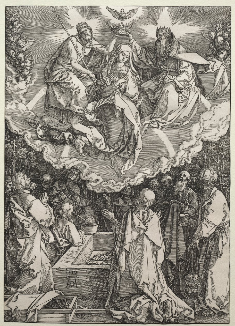 The Assumption and Coronation of the Virgin, 1510. av Albrecht Dürer