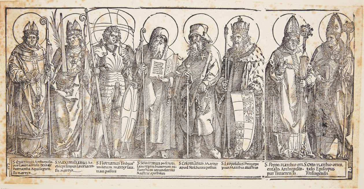 De østerrikske helgenene av Albrecht Dürer